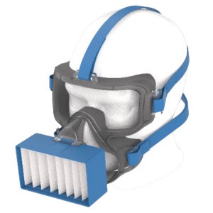 Figure 1: The ViriMask - Image courtesy: Pentland Medical